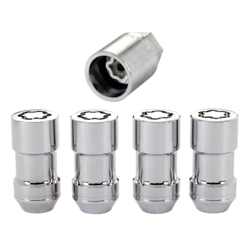 McGard Wheel Lock Nut Set - 4pk. (Cone Seat) M12X1.75 / 13/16 Hex / 1.815in. Length - Chrome 24160 24160 Photo - Primary