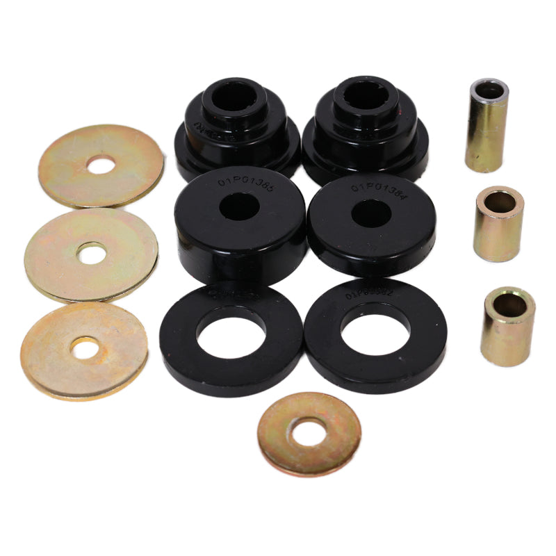 Energy Suspension 05-15 Toyota Tacoma w/ 6 Lugs Rear Differential Bushing Set - Black 8.1108G 8.1108G Photo - Primary