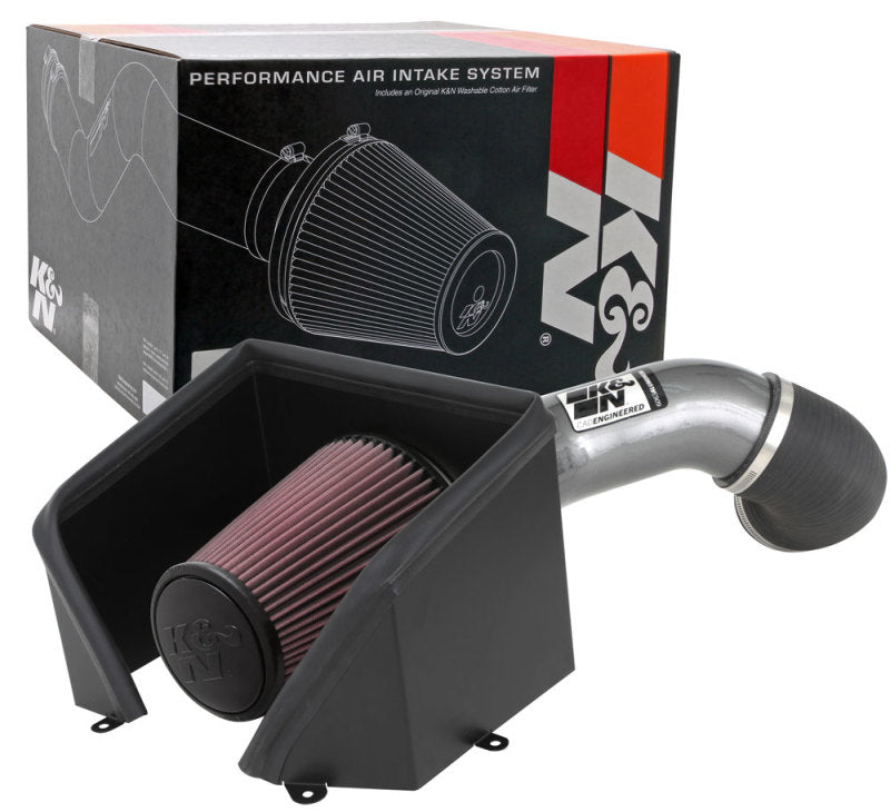 K&N Engineering K&N 20-21 Chevy / GMC 2500/3500 6.6L V8 Performance Air Intake System 77-3103KC 77-3103KC Photo - out of package