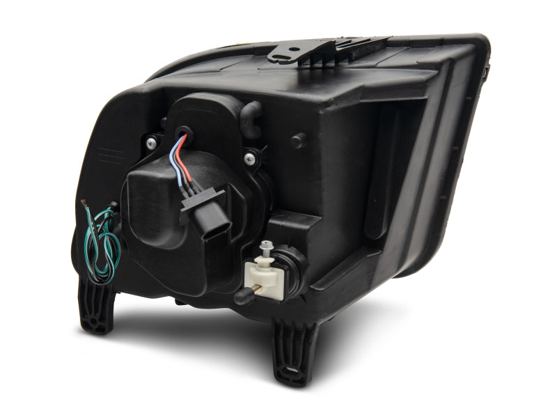 Raxiom 05-09 Ford Mustang w/ Halogen Prjctor Headlights- Black Housing (Clear Lens) (No GT500 ) 415794 415794 Photo - Close Up