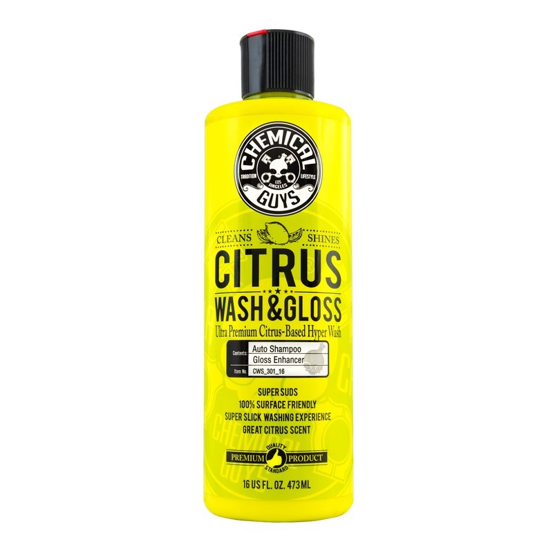 Chemical Guys Citrus Wash & Gloss Concentrated Car Wash - 16oz (P6) CWS_301_16 CWS_301_16 User 1