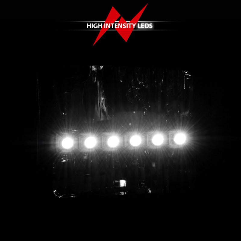 Anzo 2000-2004 Ford Excursion Crystal Headlights Black w/ LED 1pc 111106 User 6