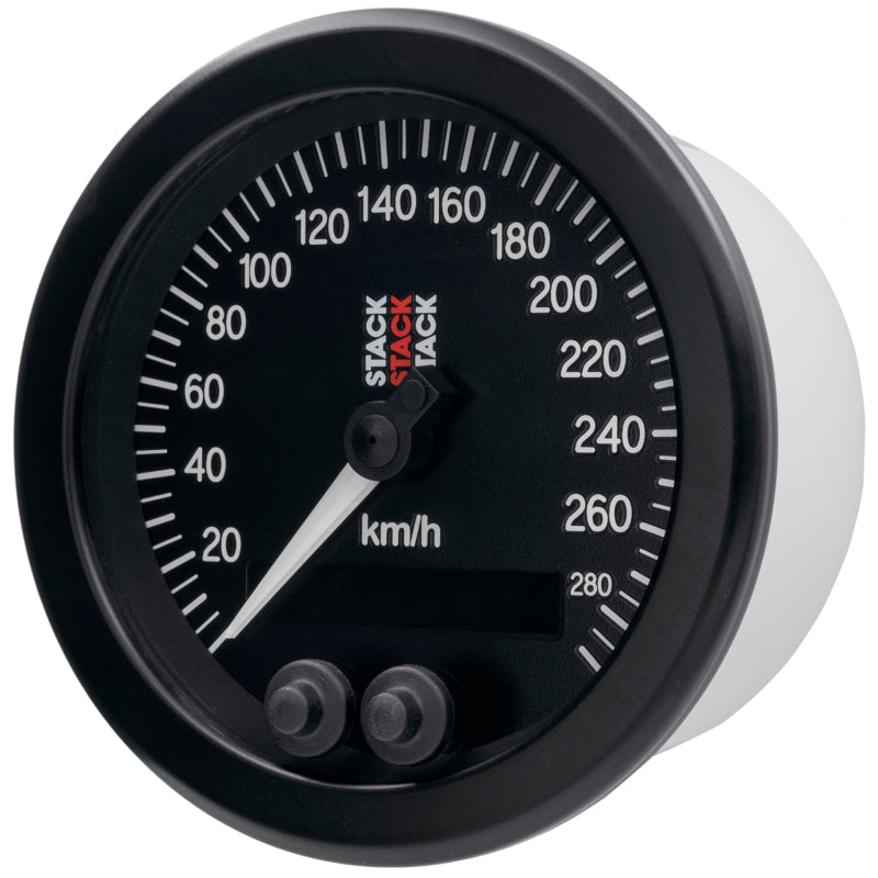 Autometer Stack Instruments 88mm 0-290 KM/H GPS Speedometer - Black ST3804 ST3804 User 2