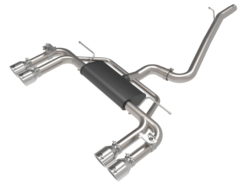 aFe MACHForce XP 3in-2.5in 304SS Exhaust Cat-Back 15-20 Audi S3 L4-2.0L (t) - Polished Tips 49-36442-P 49-36442-P Photo - Primary