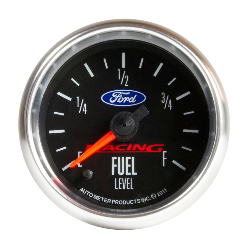 Autometer Gauge, Fuel Level, 2 1/16", 0-280 Programmable, Ford Racing 880400 Photo - Primary