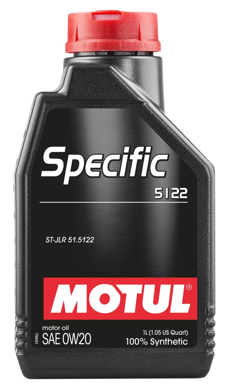 Motul 1L OEM Synthetic Engine Oil ACEA A1/B1 Specific 5122 0W20 107304 107304 Photo - Primary