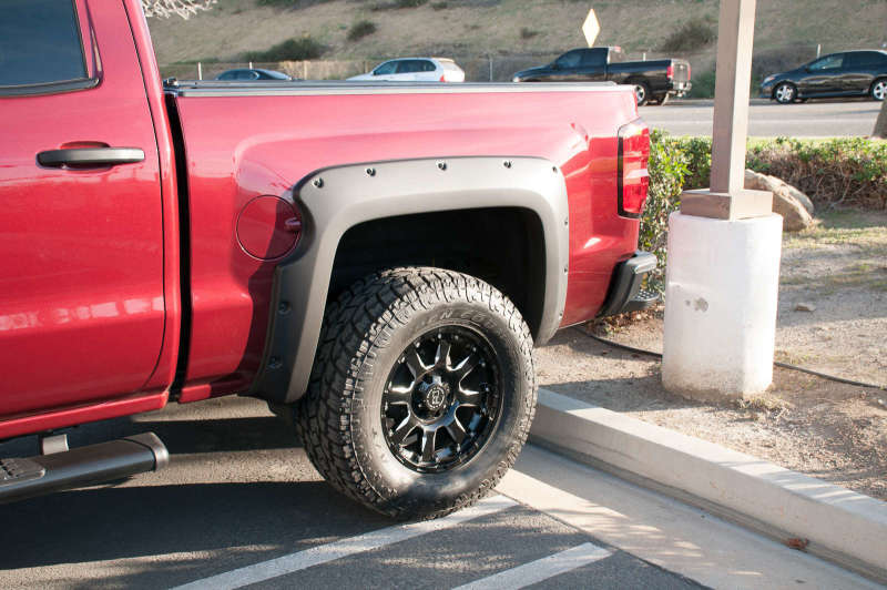 EGR 14+ Chev Silverado 5ft Bed Bolt-On Look Fender Flares - Set - Matte 791675 791675 Photo - Mounted