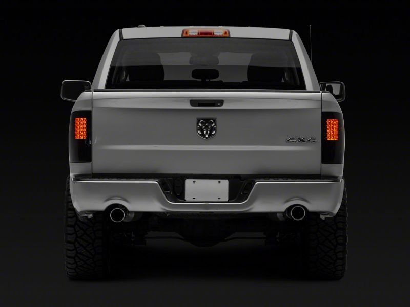 Raxiom 09-18 Dodge RAM 1500/2500/3500 Axial Series LED Tail Lights- BlkHousing- SmokedLens R131283 R131283 Photo - Close Up