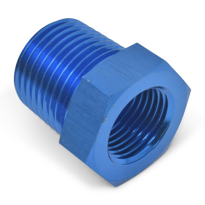 Russell 1/2" Male to 3/8" Female Pipe Bushing Reducer (Blue Finish) 661580 Photo - out of package