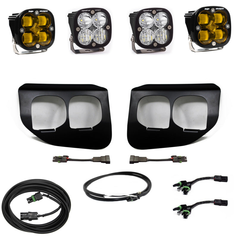 Baja Designs Ford Super Duty (20-On) Fog Lights FPK Amber SAE/Sport DC Baja Designs w/Upfitter 447739UP 447739UP User 1