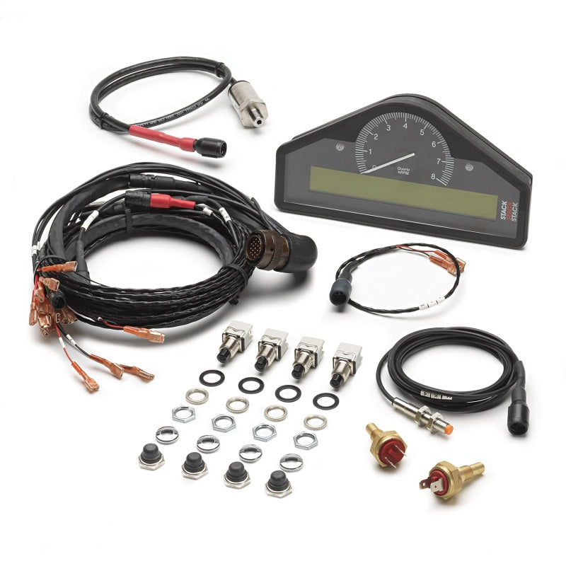 AutoMeter Stack Street Dash Black 0-8K RPM (PSI / DEG. F / MPH) ST8130-A ST8130-A User 1