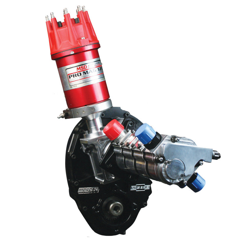 Moroso Chevrolet Small Block Timing Cover Magneto Kit - Raised Cam - Sprint Car 60206 60206 Photo - Primary