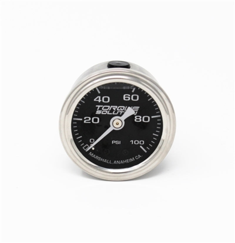 Torque Solution Fuel Pressure Gauge: 100 PSI 1/8 NPT TS-FPG-100 TS-FPG-100 User 1
