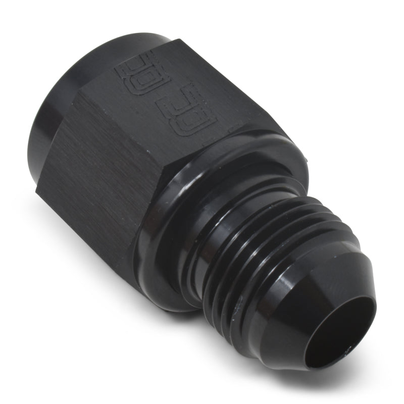 Russell -8 AN Female To -6 AN Male B-Nut Flare Reducer (Black Finish) 660023 Photo - out of package