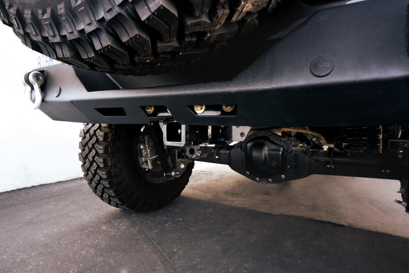 DV8 Offroad 07-21 Jeep Wrangler (JK/JL) Bolt-On Hitch w/o Lights AHJP-02 AHJP-02 Photo - Mounted