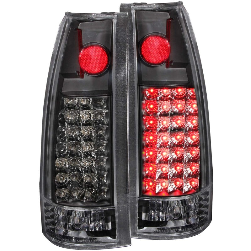 Anzo 1999-2000 Cadillac Escalade LED Taillights Black 311006 Photo - Primary