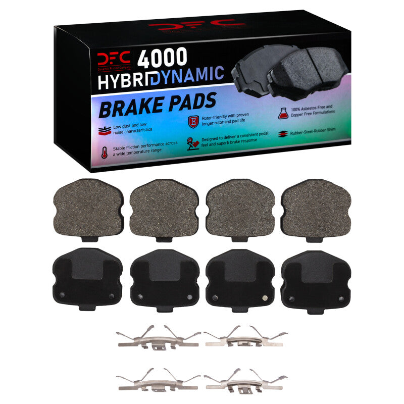 DFC DFC 4000 HybriDynamic Brake Pads Brakes, Rotors & Pads Brake Pads - OE main image