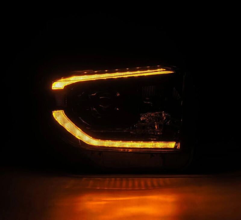 AlphaRex 14-21 Toyota Tundra PRO-Series Projector Headlights Black w/Seq. Sig. + DRL 880839 880839 User 3