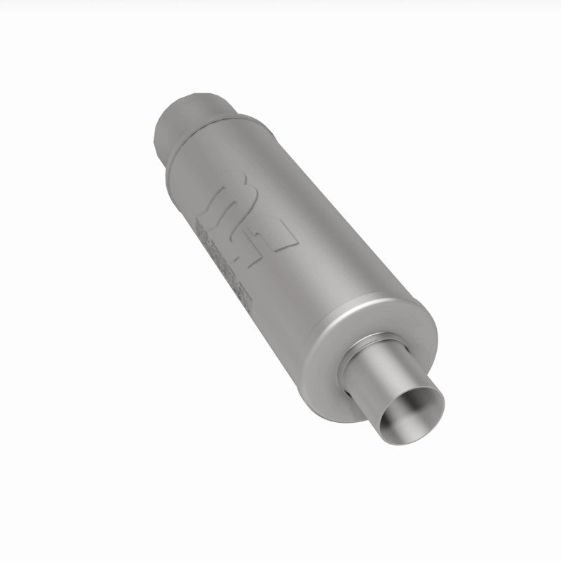 MagnaFlow 5" Round Center/Center Performance Muffler With Tip 14857 360 Degree Image Set