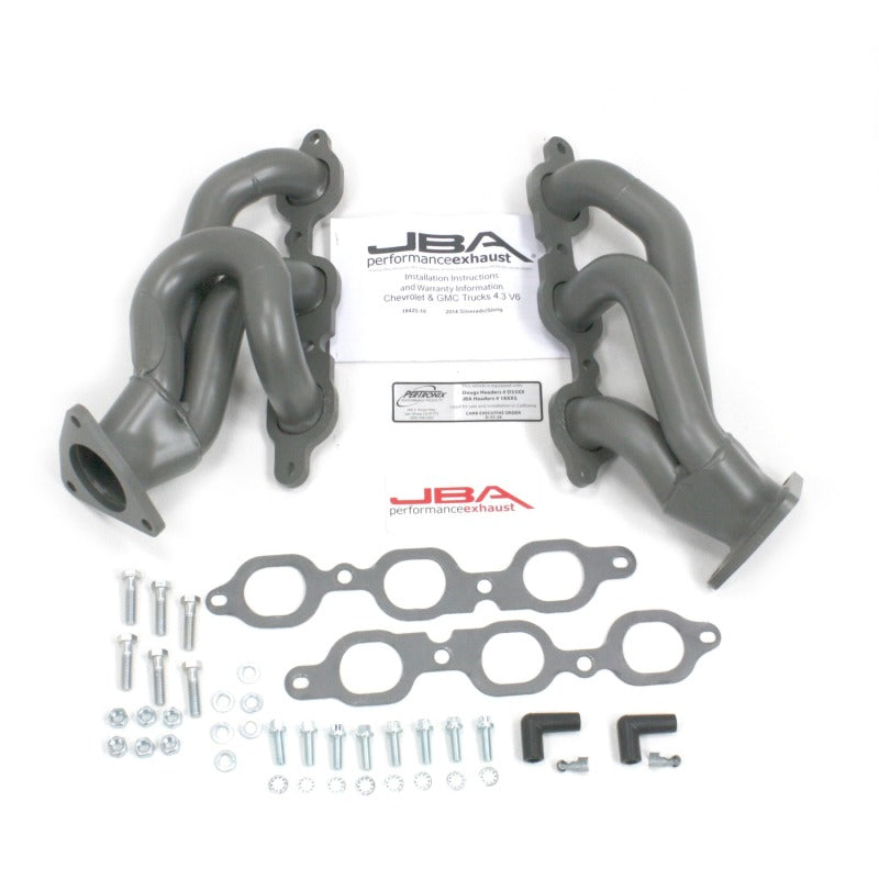 JBA 14-20 GM Truck 4.3L V6 1-5/8in Primary Ti Ctd Cat4Ward Header 1842S-10JT 1842S-10JT Photo - Primary