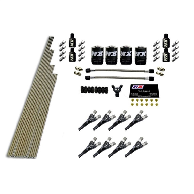 Nitrous Express 8 Cyl Shark Nozzle Intake Plumbing Kit (Incl Hardware) 13385 13385 Photo - Primary