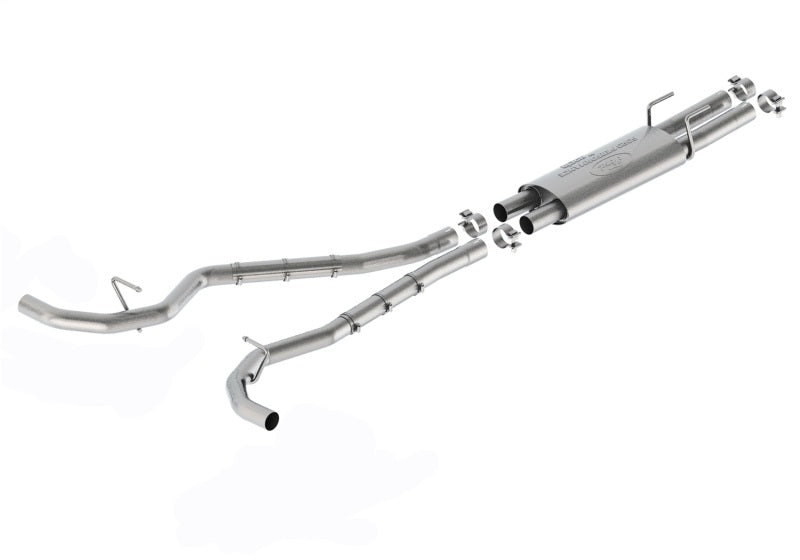 Ford Racing 20-23 Explorer ST Sport Cat-Back Exhaust System Dual Rear Exit w/Black Tips M-5200-ESTB M-5200-ESTB Photo - Unmounted
