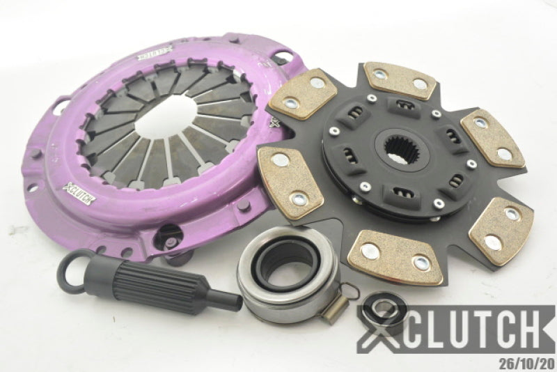 XCLUTCH 88-89 Toyota MR2 Super Charged 1.6L Stage 2 Sprung Ceramic Clutch Kit XKTY23016-1B XKTY23016-1B Photo - Primary