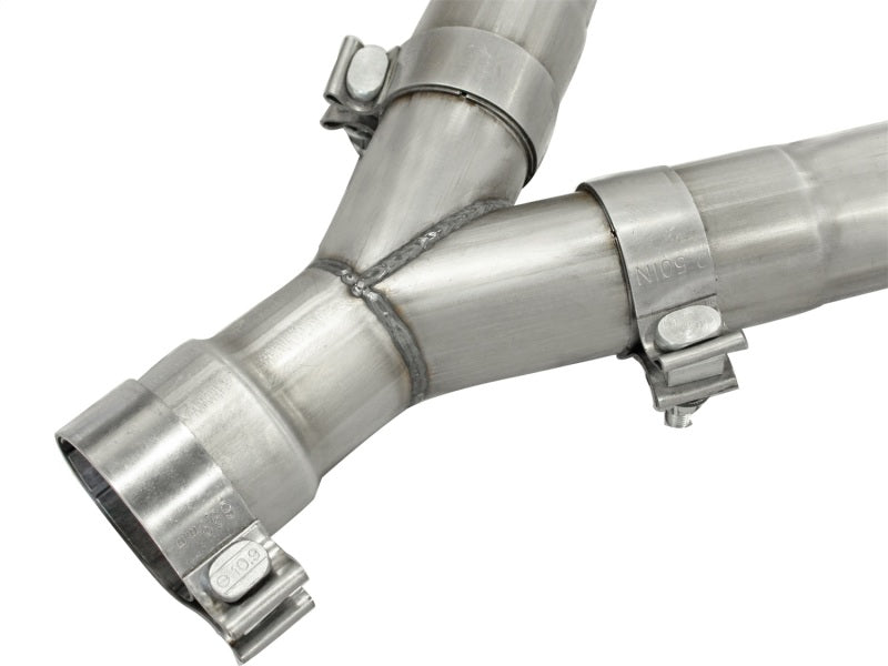 aFe POWER 49-46234 Large Bore-HD 2-1/2" 409 SS DPF-Back Exhaust System 49-46234 Photo - Unmounted