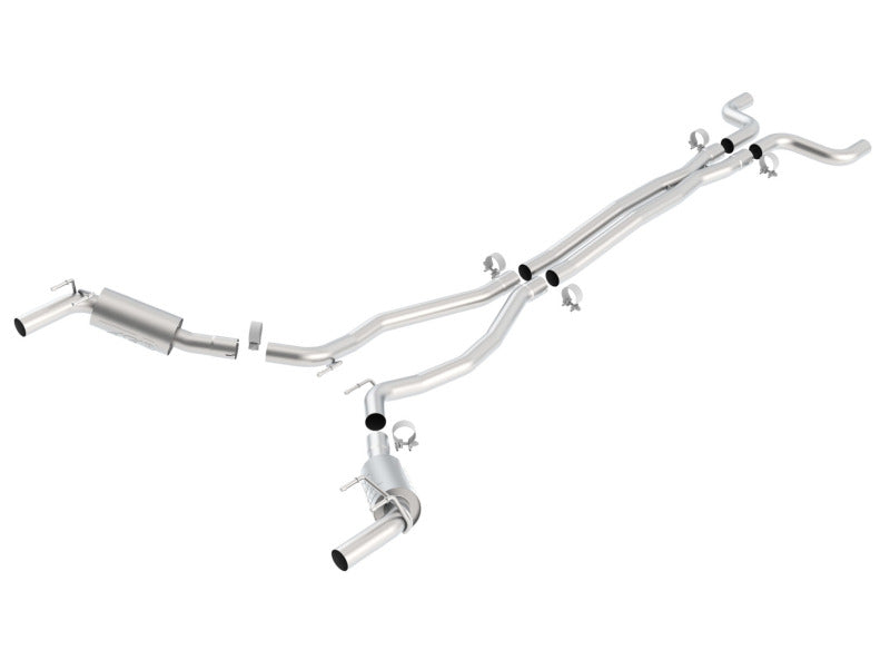 Borla 10-13 Chevy Camaro SS 6.2L V8 ATAK Catback Exhaust Incl. X Pipe works w/GFX Package 140378 140378 Photo - Primary