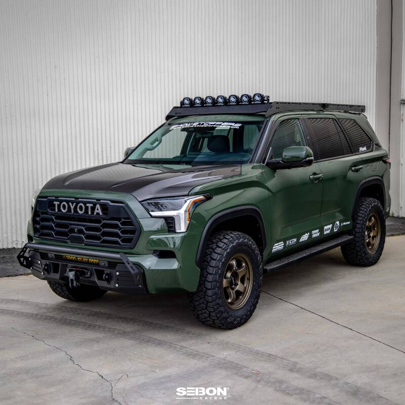 Seibon 22-23 Toyota Tundra OE Style Carbon Fiber Hood HD23TYTU-OE HD23TYTU-OE User 1