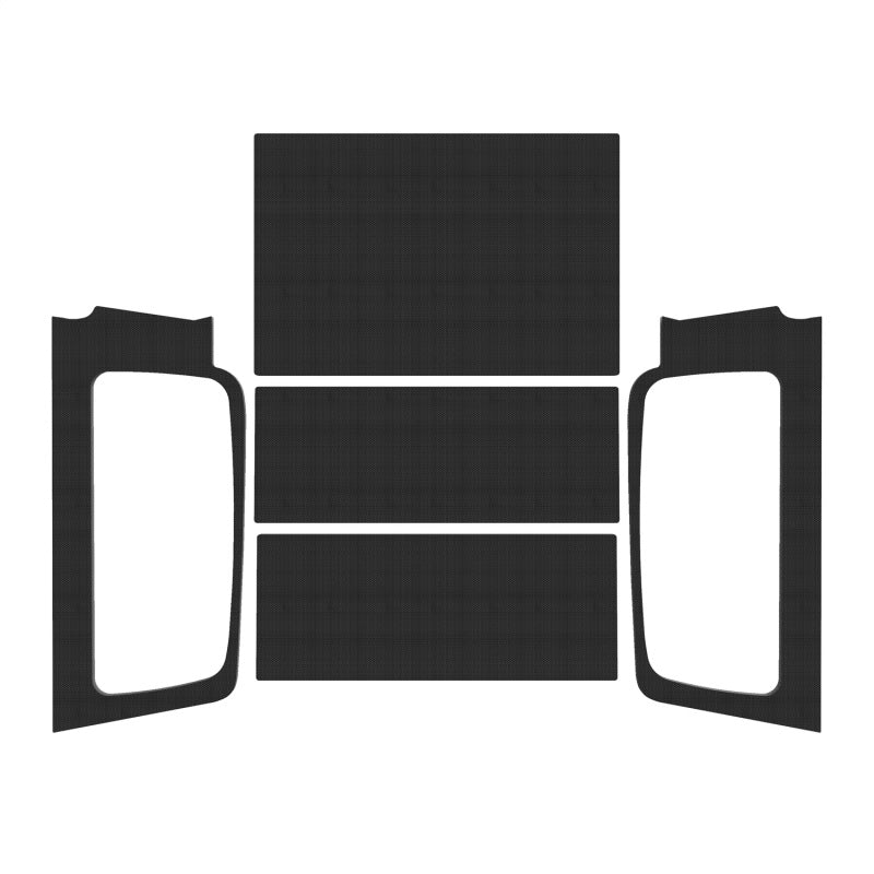 DEI 04-06 Jeep Wrangler LJ Unliminted Headliner Complete Kit - Black 50601 50601 Photo - Primary