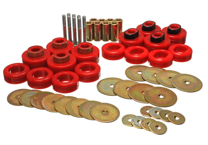 Energy Suspension Body Cab Mount Set; Incl udes Hardware 0HNNR 5.4115R Photo - Primary