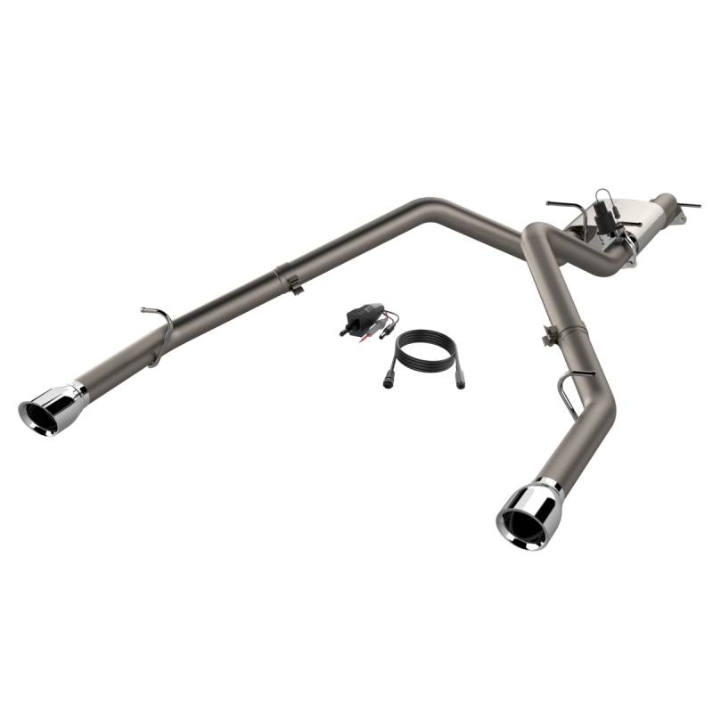 QTP 2019 + Ram 1500 CC/SB 5.7L Screamer 304 SS Cat Back Exhaust Split Rear Exit w/3in Tips 420019 420019 User 1