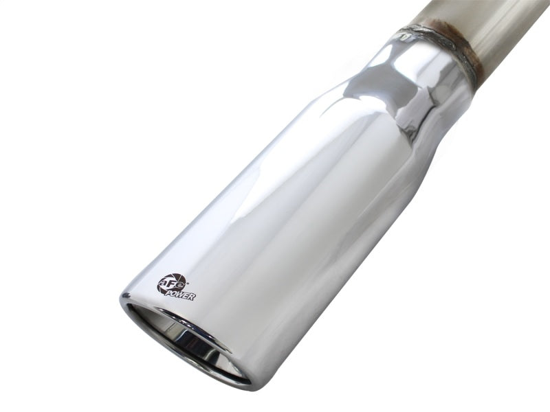 aFe Mach Force-Xp 3in Cat-Back Exhaust System with Dual Polished Tips - Do 49-42013-P Photo - Unmounted