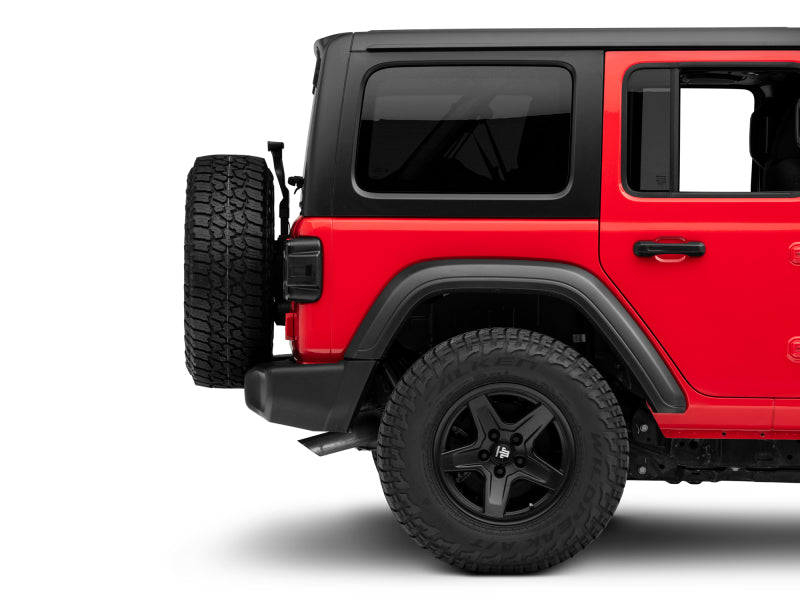 Raxiom 18-22 Jeep Wrangler JL LED Tail Lights- Black Housing (Smoked Lens) J133942-JL J133942-JL Photo - Close Up