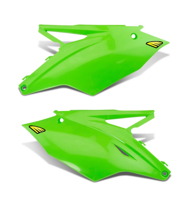 Cycra 16-20 Kawasaki KX250F-KX450F Side Panels Green 1CYC-2667-72 1CYC-2667-72 Photo - Primary