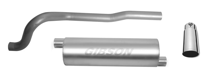 Gibson 86-93 Jeep Cherokee Base 2.5L 2.5in Cat-Back Single Exhaust - Stainless 617200 617200 Photo - Primary