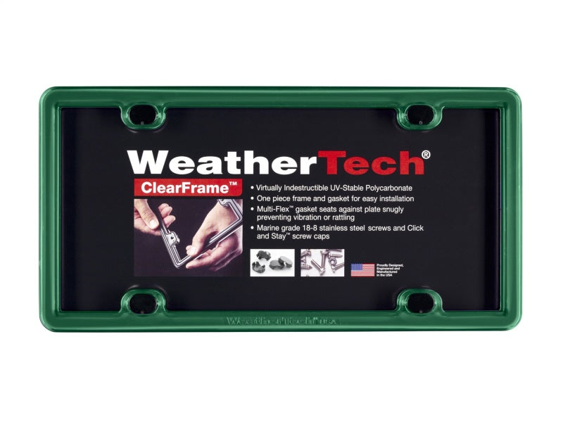 WeatherTech ClearFrame - Green 8ALPCF18 8ALPCF18 Photo - Primary