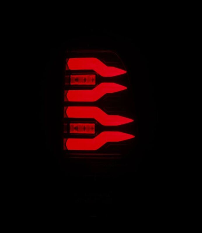 AlphaRex 97-03 Ford F150 / 99-16 Ford F250/F350/F450/F550 LUXX-Series LED Tail Lights - Black/Red 658003 658003 User 4