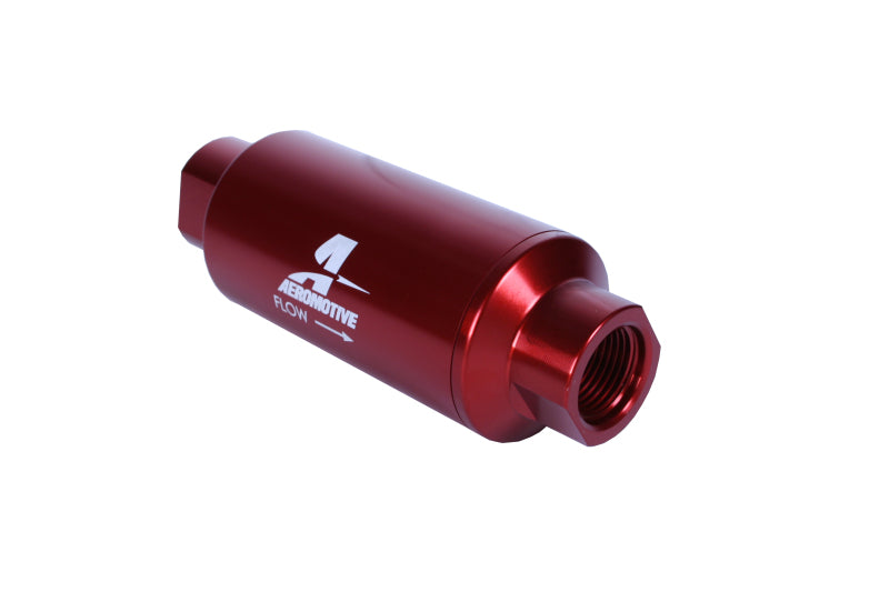 Aeromotive 10-m Microglass Element, Filter, In-Line, ORB-10 Port, Bright-Dip 12340 Photo - in package