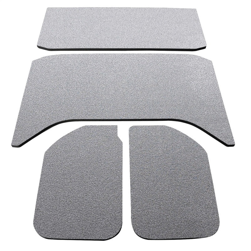 DEI 11-18 Jeep Wrangler JK 4-Door Boom Mat Headliner - 4 Piece - Gray 50139 50139 Photo - Primary