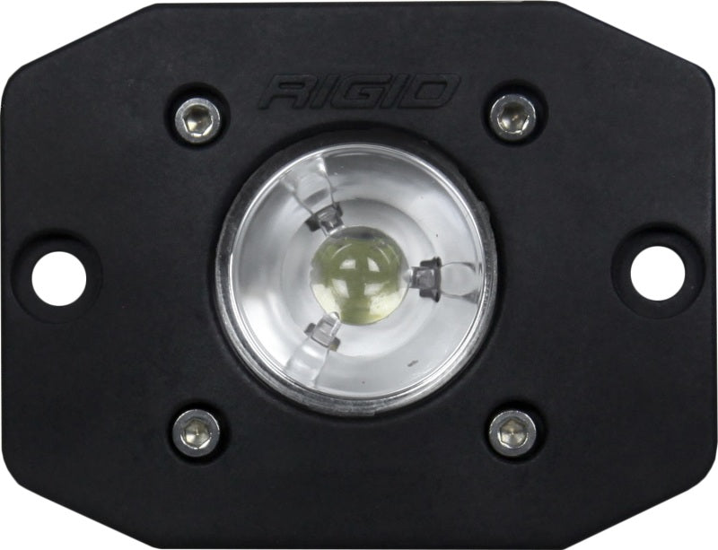 Rigid Ignite LED Light, Flush Mount, Black Housing | Single 20621 Photo - Unmounted
