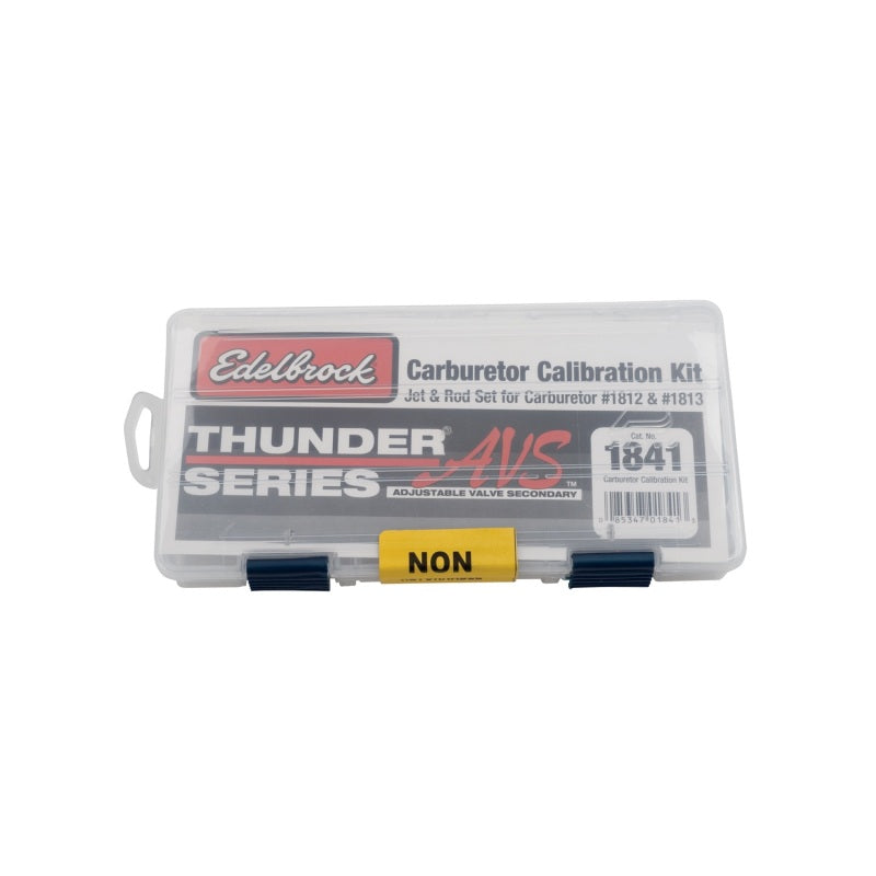 Edelbrock Calibration kit for 1812/1813 1841 Photo - Primary