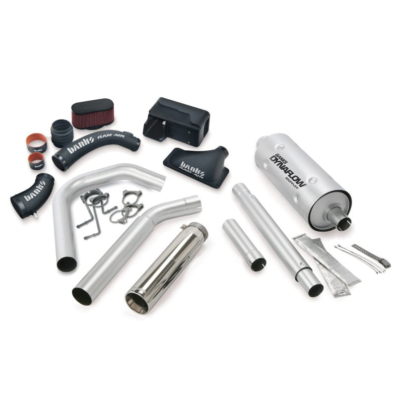 Banks Power 16-17 Ford 6.8L MH-A Stinger Bundle - SS Single Exhaust Left Exit w/ Chrome Tip 49201 49201 Photo - Primary