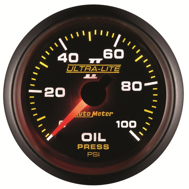 Autometer Gauge, Oil Pressure, 2 1/16", 100Psi, Mechanical, Ultra-Lite II 4921 User 4
