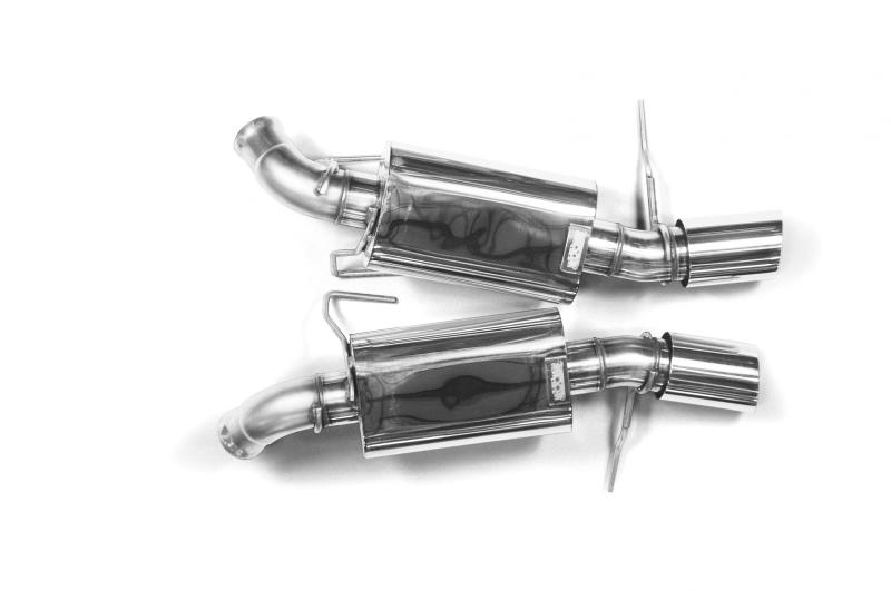 Kooks 11-14 Ford Mustang GT 5.0L 4V 2 3/4in x 3in OEM Axleback 11406600 Photo - Close Up