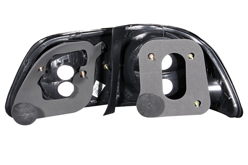 Anzo 1999-2000 Honda Civic Tail lights Black 221068 Photo - Unmounted
