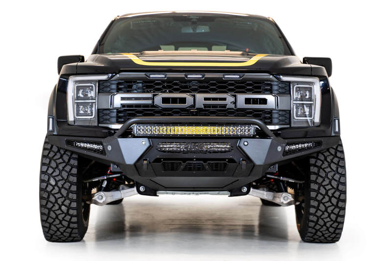 Addictive Desert Designs 21-22 Ford Raptor HoneyBadger Front Bumper F210221180103 F210221180103 Photo - Mounted