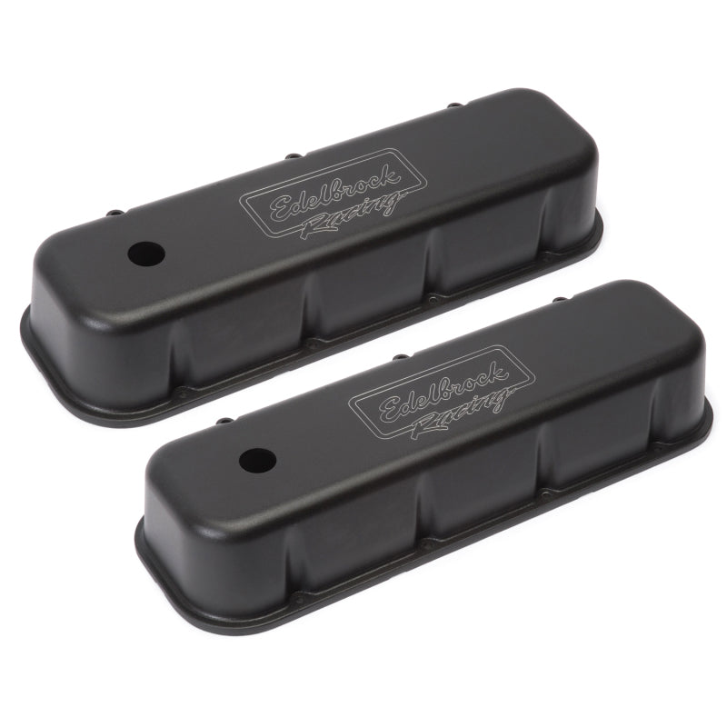 Edelbrock Victor Series, Valve Cover, Chevrolet, 1965 & Later 396-502 V8 41803 Photo - out of package