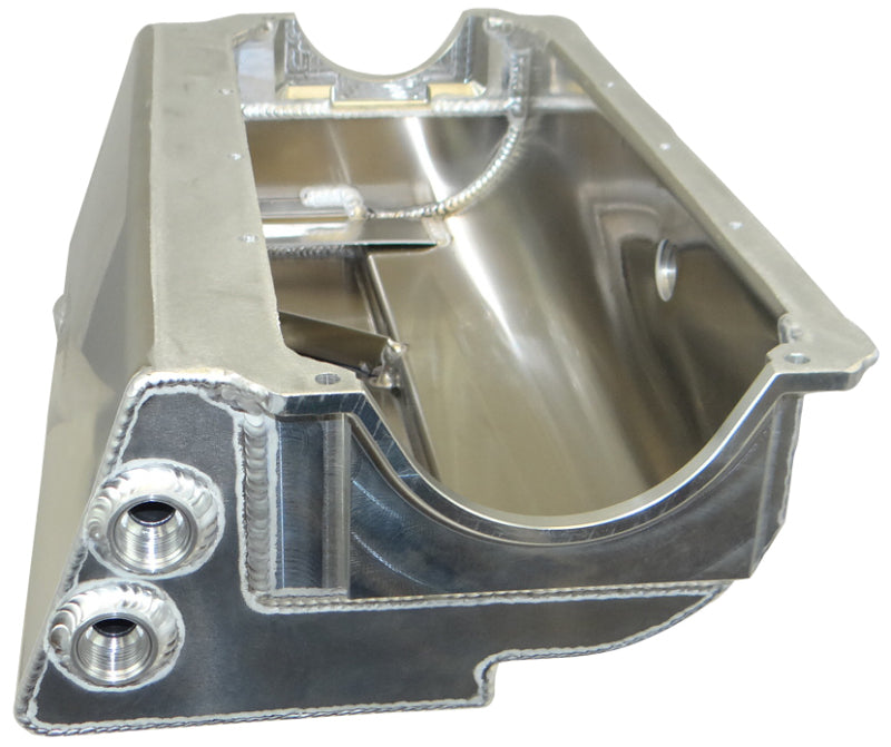Moroso Donovan H/C 410 Small Block (w/Two Pick Ups) Sprint Car Dry Sump 6.5in Aluminum Oil Pan 21556 21556 Photo - Primary